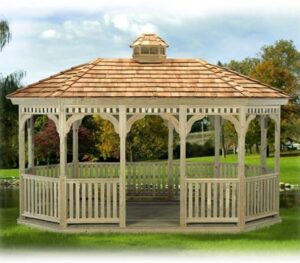 Gazeebo in your backyard